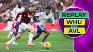 West Ham United vs Aston Villa: Replay