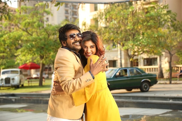 A still from Kanchana 3