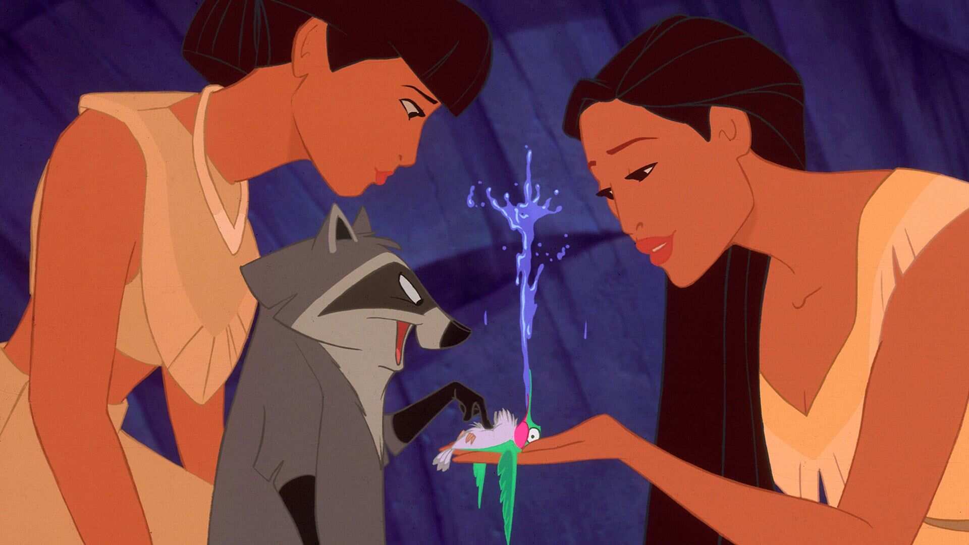 pocahontas crying