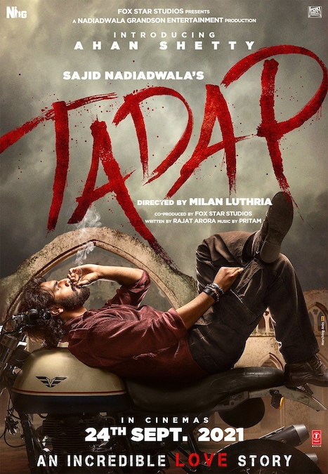 Tadap trailer release: Ahan Shetty looks irrevocable as a 'passionate' lover, leaves you traumatised