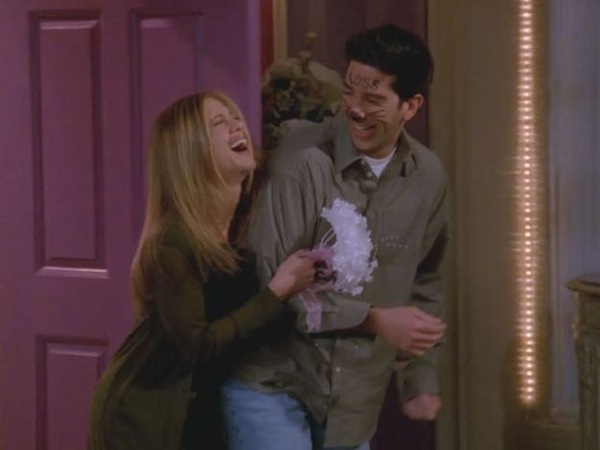 Ross and Rachel get married in Vegas