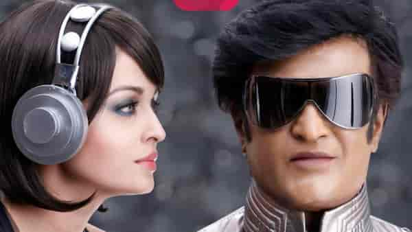 A poster of Enthiran