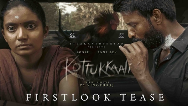 ​Kottukkaali: Soori and Anna Ben seen in a rustic avatar in the first-look teaser of Sivakarthikeyan's next production