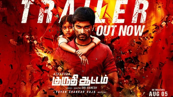 Kuruthi Aattam trailer: Atharvaa takes on some ruthless gangsters in this action drama