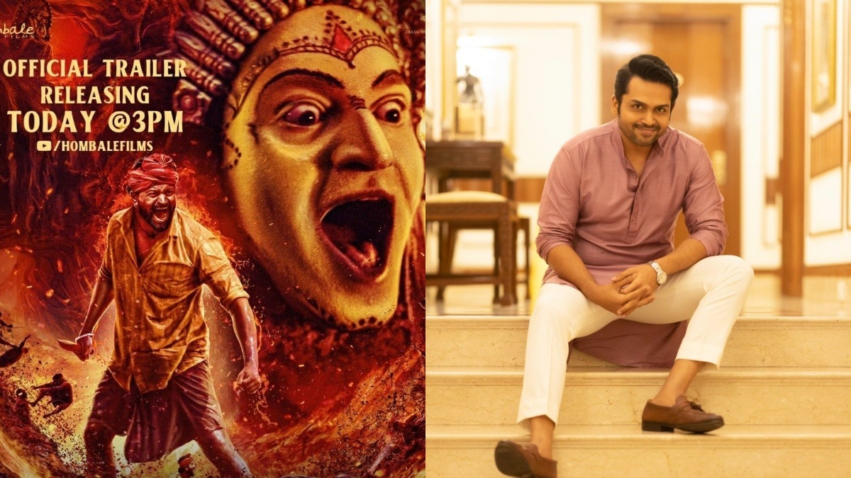 Rishab Shetty's Kantara makes its entry in Tamil as well; Karthi releases Tamil trailer