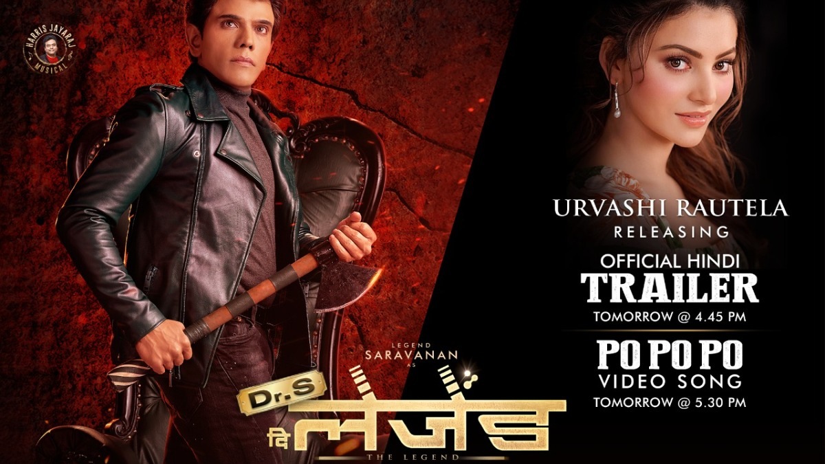 Urvashi Rautela to release the Hindi trailer of The Legend tomorrow