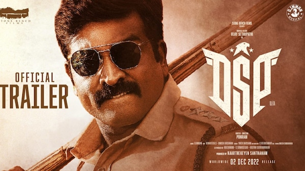 DSP trailer: Vijay Sethupathi plays a powerful cop with a joyous personality in Ponram​'s​ next