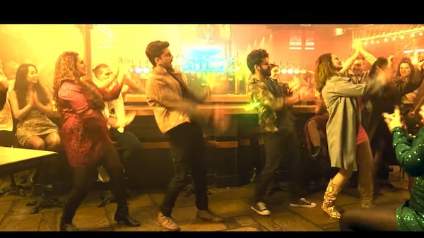 A scene from the song