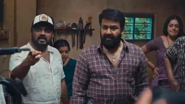 Tharun Moorthy with Mohanlal and Shobana