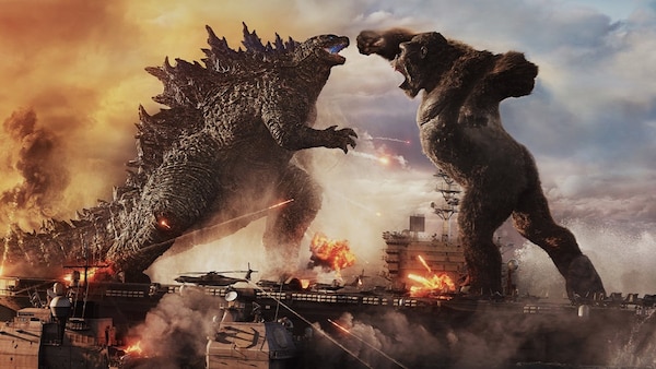 A still from Godzilla vs Kong. Have the old foes turned friends?
