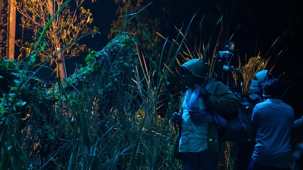 A still from Iravin Nizhal/Twitter