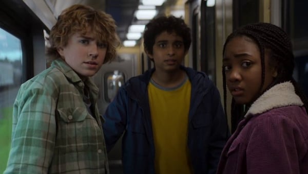 Percy Jackson, Grover Underwood and Annabeth in Percy Jackson and the Olympians