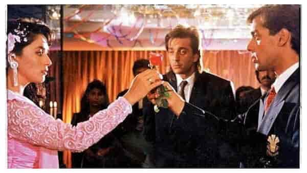 33 years of Saajan: Here's where to watch Salman Khan, Madhuri Dixit, Sanjay Dutt's romantic film on OTT