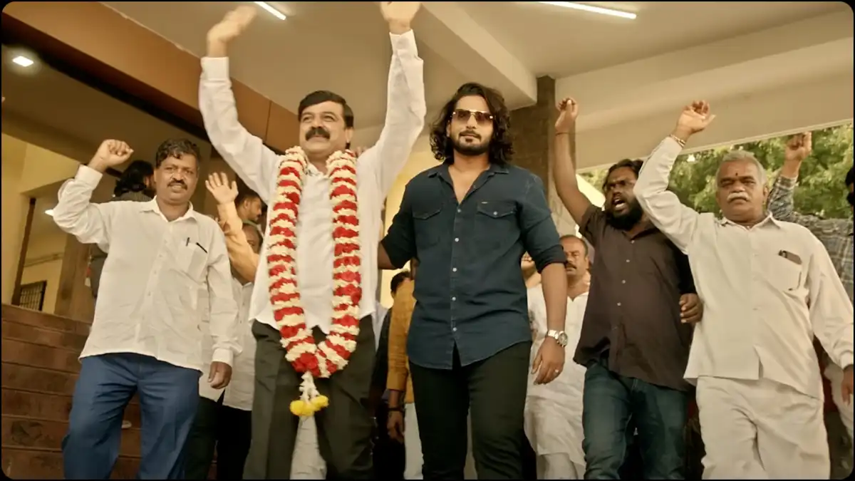 Veeram Kannada film review: Prajwal Devaraj runs riot in this impossible action drama