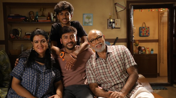 A still from Veetla Vishesham