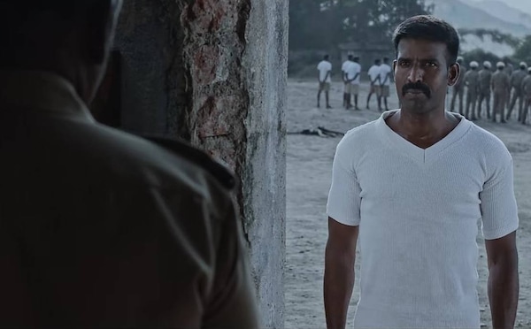 A still from Viduthalai Part 1.