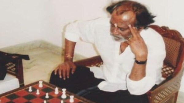 Chess Olympiad 2022: Superstar Rajinikanth shares a throwback picture of him playing chess