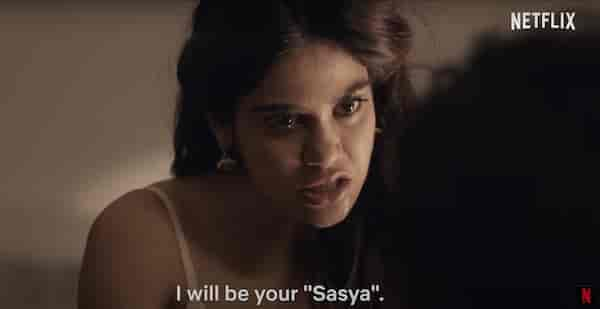 Aaditi Pohankar in a scene from SHE (Image via YouTube/Screengrab)