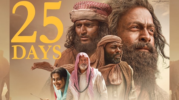 Aadujeevitham Box Office Collection Day 25 - Prithviraj Sukumaran, Blessy’s film crosses Rs 150-crore mark worldwide; sets new records