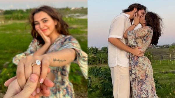 Anurag Kashyap’s daughter Aaliyah Kashyap gets engaged to BF Shane Gregoire, PICS go viral