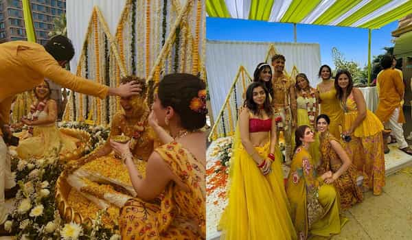 Khushi Kapoor gives peek into BFF Aaliyah Kashyap and Shane Gregoire's Haldi ceremony ft. rumored beau Vedang Raina