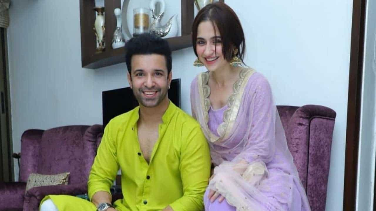 Aamir Ali and Sanjeeda Sheikh