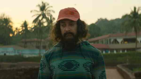 Aamir Khan in a still from Laal Singh Chaddha