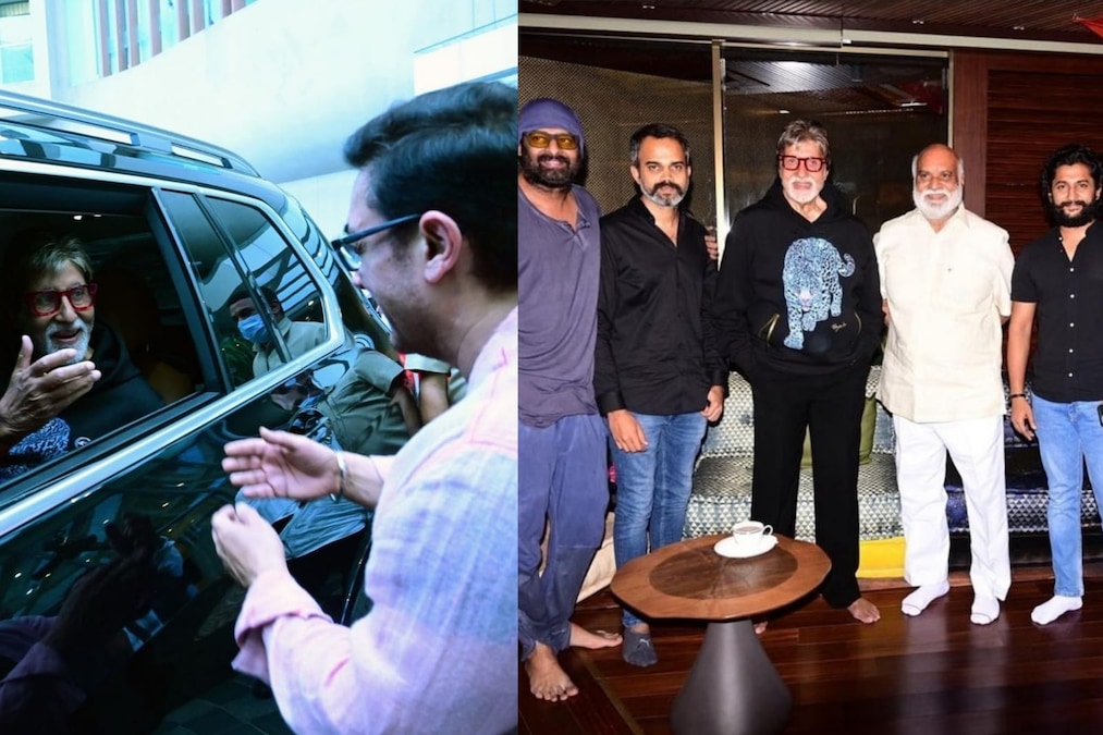 Amitabh Bachchan shares delightful candid moment with Aamir Khan: So many legendary friends in one evening