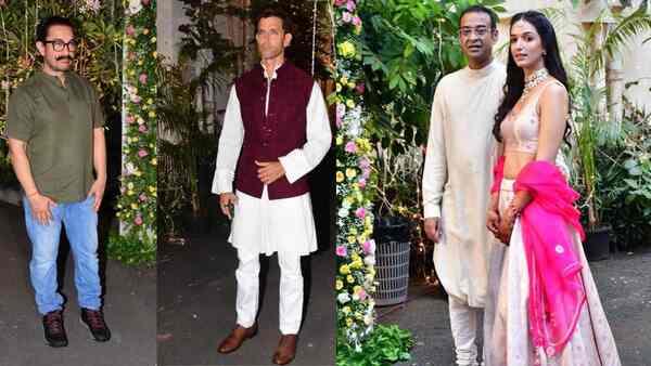 Aamir Khan, Hrithik Roshan & others grace at Madhu Mantena-Ira Trivedi's mehendi ceremony