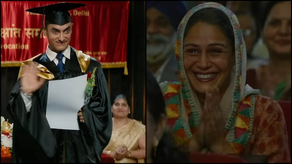 Aamir Khan, Mona Singh in stills from Laal Singh Chaddha