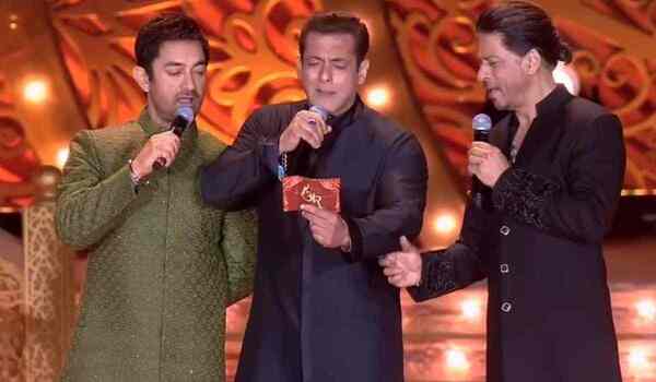 Aamir Khan, Salman Khan, and Shah Rukh Khan