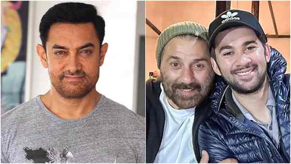 Karan Deol joins dad Sunny Deol in Aamir Khan and Rajkumar Santoshi’s film Lahore 1947