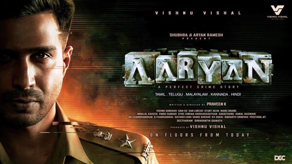 Aaryan: Vishnu Vishal plays a cop again for a crime thriller which has a debutant at its helm