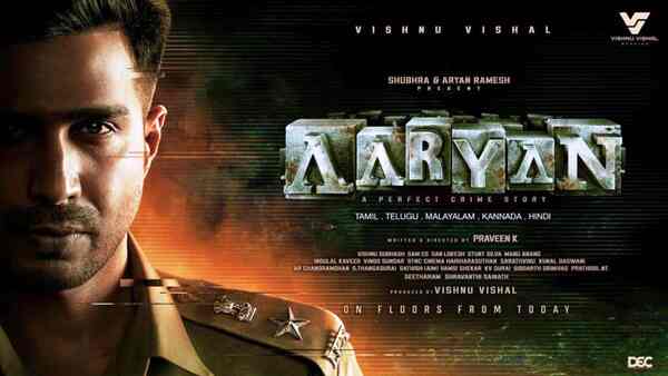 Aaryan: Vishnu Vishal plays a cop again for a crime thriller which has a debutant at its helm