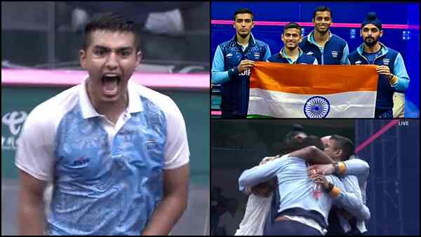 Asian Games 2023: India defeats Pakistan, Abhay Singh stars in men's squash Gold win