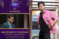 OTTplay Awards 2022: Know Your Winners: Abhimanyu Dassani wins Best Debut Male (Film) for Meenakshi Sundareshwar
