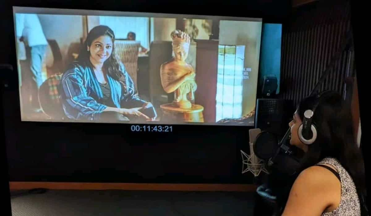 https://www.mobilemasala.com/movies/Hunter-Update-Abhirami-Perkins-dubbing-for-Rajinikanth-film-i284938