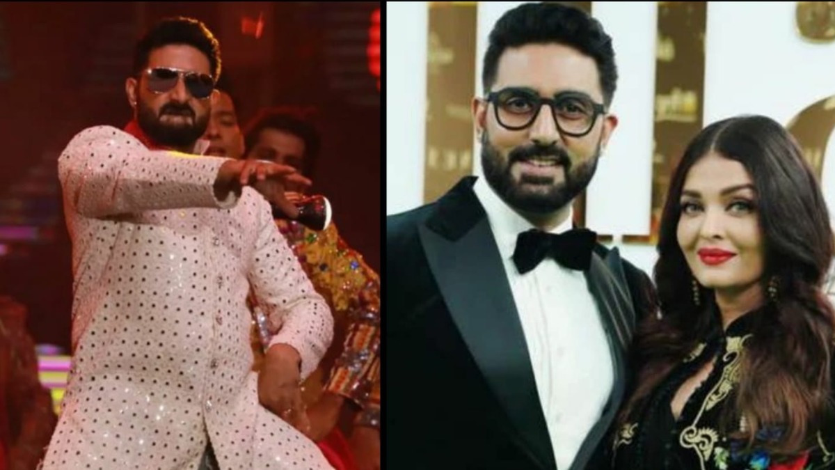 IIFA 2022: Aishwarya Rai, Abhishek Bachchanand Aaradhya burst into an impromptu dance performance at awards show