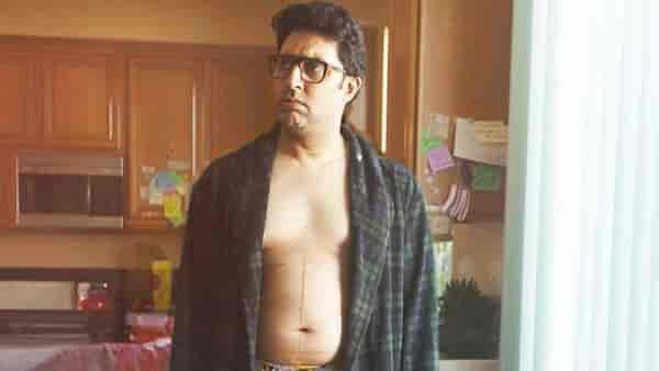 Abhishek Bachchan in a still from I Want to Talk.