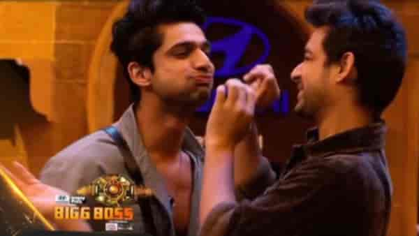 Abhishek Kumar and Samarth Jurel on Bigg Boss 17. (Image source: X/ Colors TV)