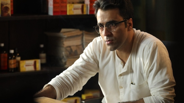 Abir Chatterjee as Byomkesh Bakshi in Byomkesh Hotyamancha