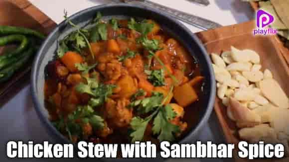 Chicken Stew with Sambhar Spice