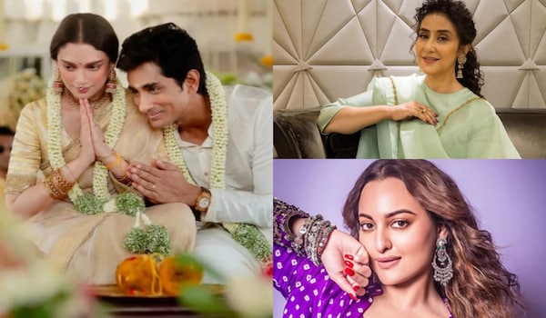 Aditi Rao Hydari-Siddharth tie the knot: Manisha Koirala, Sonakshi Sinha, Karan Johar, Ananya Panday and others shower love on newly-married couple