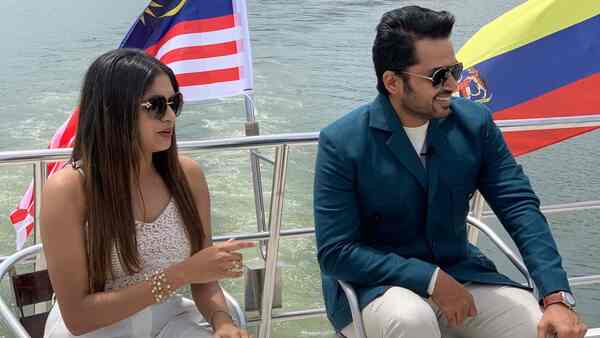 Viruman promotions: Karthi and Aditi Shankar turn heads in Malaysia with their stylish looks