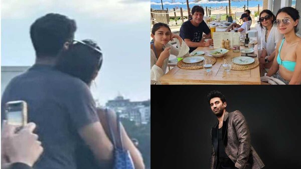 Did Ananya Panday go on a secret date with Aditya Roy Kapur while on a family vacation in Spain?