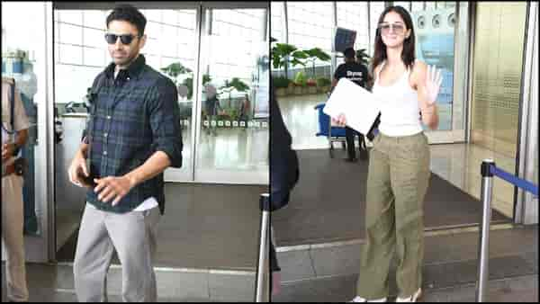 Airport Diaries: Did Aditya Roy Kapur and Ananya Panday jet off for a vacation after Dream Girl 2 release?