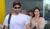 WATCH: Aditya Roy Kapur spotted with Ananya Panday at the airport; netizens call them the ‘fiery couple’