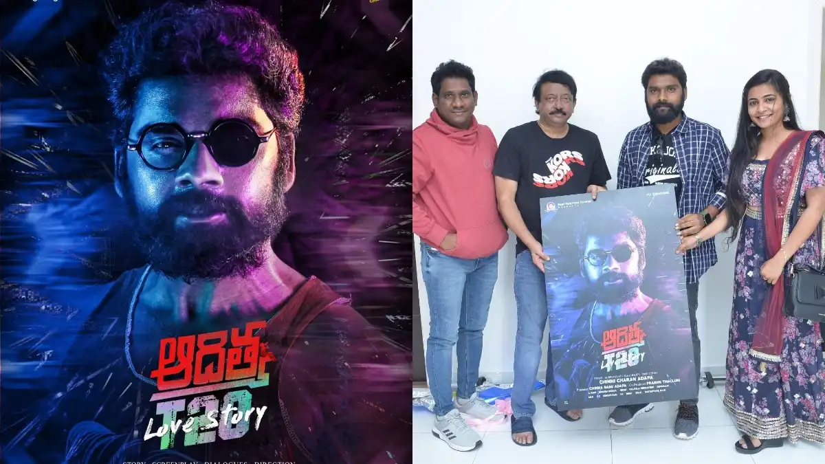 Ram Gopal Varma unveils the first look of the action entertainer Aditya T20 Love Story