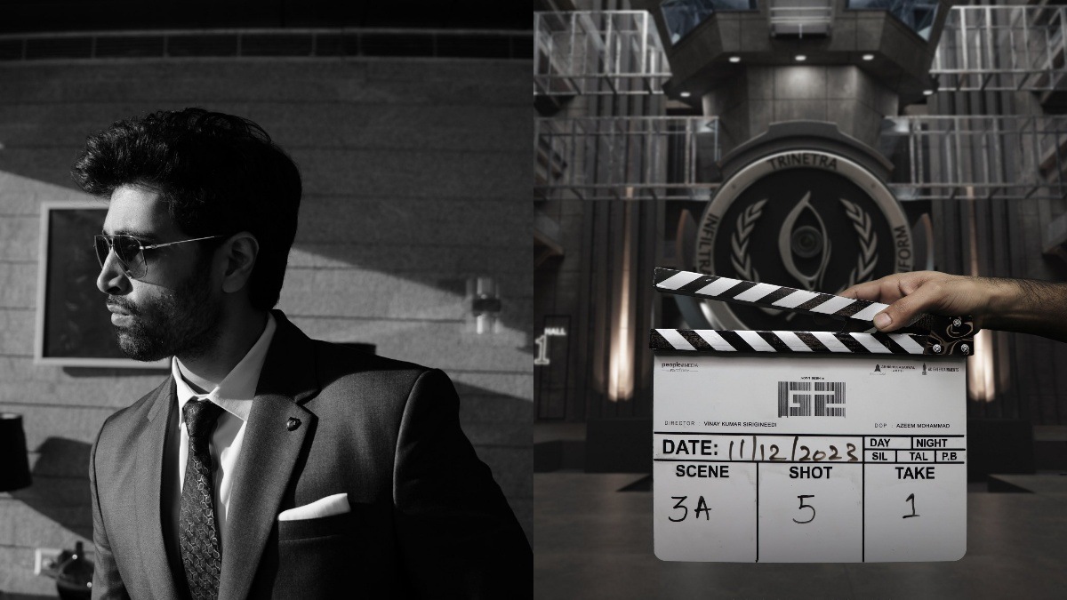 Goodachari 2 - Adivi Sesh begins filming for the thriller at a five-floor glass set in Hyderabad