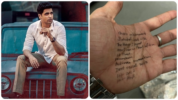 HIT 2 actor Adivi Sesh reveals the PREP that went into his emotional speech